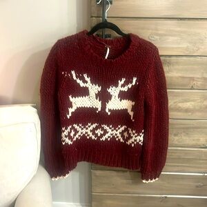 Adorable reindeer sweater!